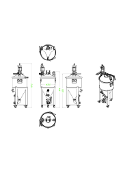 55L BrewDevil Tri-Clamp Conical Pressure Fermenter-BrewDevil- BrewDevil SS Conical