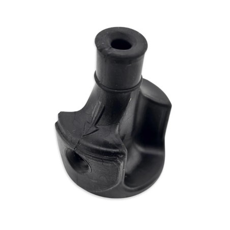 PCO38 Gen2 Black Elbow Cap Insert - Dip Tube to Carbonation Cap Joiner (For Oxebar 4L & 8L)-KegLand- Oxebar PET Kegs