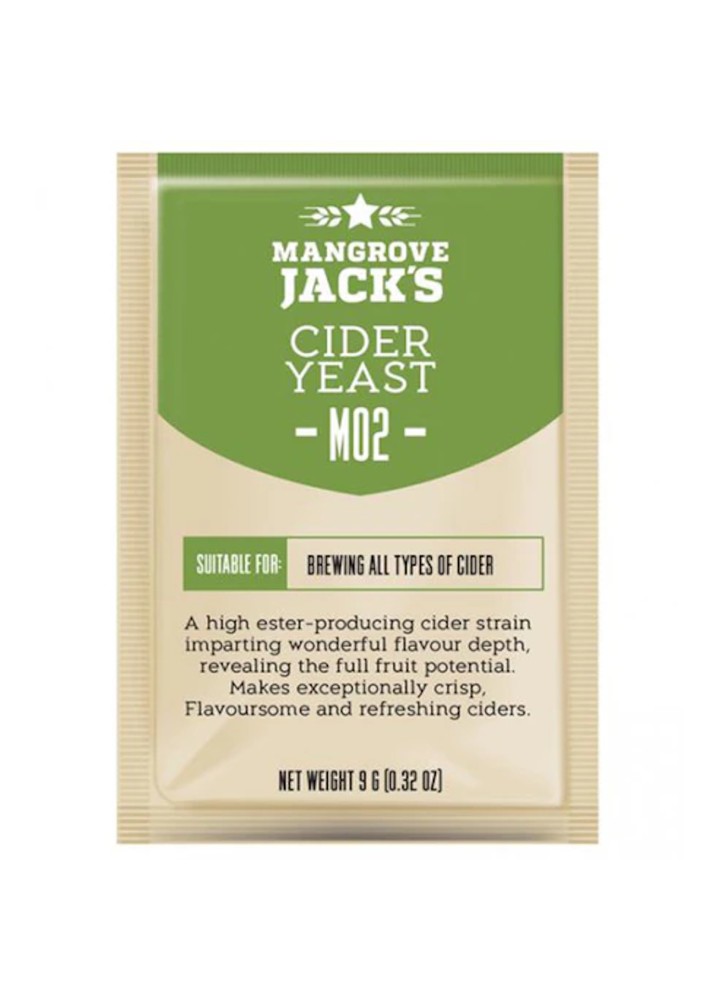 MJ Craft Series Cider Yeast M02 - 9g-Mangrove Jack's- Yeasts