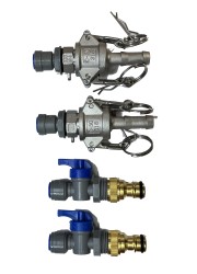 Red Reaper Chiller Camlock and Garden Hose Connection Kit-KegLand- Wort Chillers