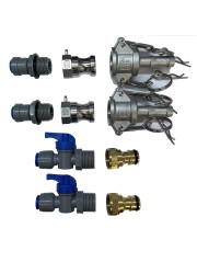 Red Reaper Chiller Camlock and Garden Hose Connection Kit-KegLand- Wort Chillers