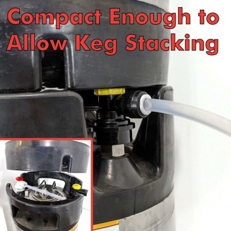 Duotight 6.35mm (1/4") Liquid Ball Lock Disconnect-KegLand- Ball Lock Disconnect Fittings