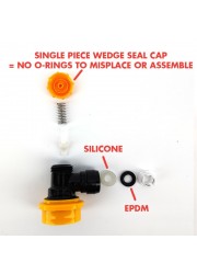 Duotight 6.35mm (1/4") Liquid Ball Lock Disconnect-KegLand- Ball Lock Disconnect Fittings