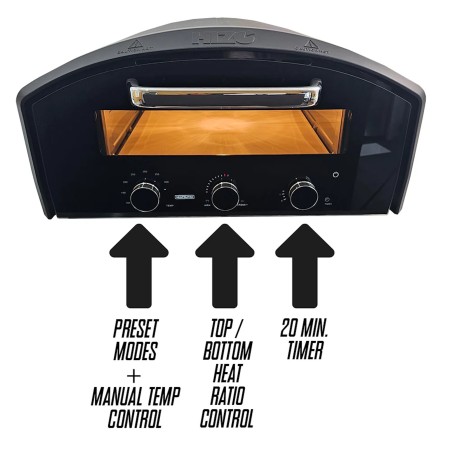HIZO NEO - E13 Electric Pizza Oven (Stealth Black)-HIZO- Pizza Equipment