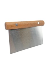 HIZO Heavy Duty Dough Scraper (Stainless Steel)-KegLand- Pizza Equipment