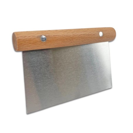 HIZO Heavy Duty Dough Scraper (Stainless Steel)-KegLand- Pizza Equipment