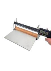 HIZO Heavy Duty Dough Scraper (Stainless Steel)-KegLand- Pizza Equipment