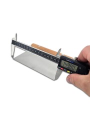HIZO Heavy Duty Dough Scraper (Stainless Steel)-KegLand- Pizza Equipment
