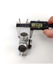 Mini Keg SS Low Profile Ball Lock Tapping Head Kit-KegLand- Growlers