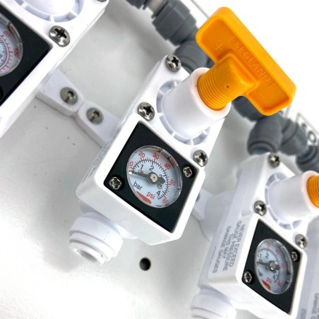 4 Output Gas Board/Display-KegLand- Gas Regulators & Parts
