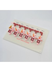 6 Output Gas Board/Display-KegLand- Gas Regulators & Parts