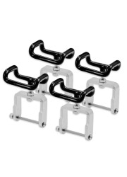35L & 65L BrewZilla + DigiBoil S.S Adjustable Lid Clamps - Short (4pcs/set)-Gen 3 and 4-KegLand- Accessories
