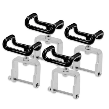 35L & 65L BrewZilla + DigiBoil S.S Adjustable Lid Clamps - Short (4pcs/set)-Gen 3 and 4-KegLand- Accessories