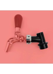 Ball Lock Disconnect (Black/Liquid) - With Integrated Tap Shank & Collar-KegLand- Ball Lock Disconnect Fittings