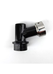 Ball Lock Disconnect (Black/Liquid) - With Integrated Tap Shank & Collar-KegLand- Ball Lock Disconnect Fittings