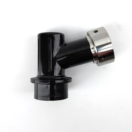 Ball Lock Disconnect (Black/Liquid) - With Integrated Tap Shank & Collar-KegLand- Ball Lock Disconnect Fittings