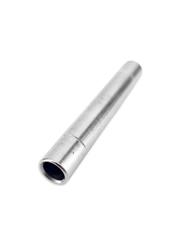 Rigid Stainless Steel Joiner 6.5mm ID x 9.5mm OD (3/8) x 60mm Long-KegLand- Duotight Fittings