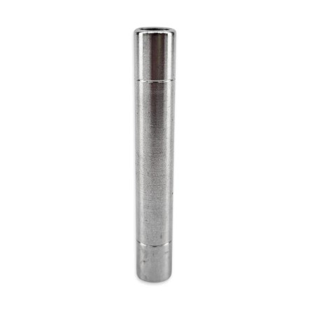 Rigid Stainless Steel Joiner 6.5mm ID x 9.5mm OD (3/8) x 60mm Long-KegLand- Duotight Fittings