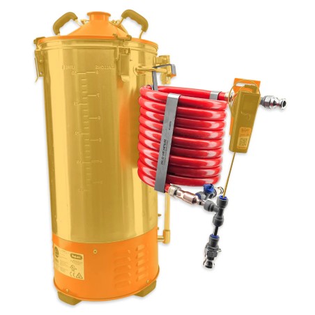 Red Reaper Chiller Thermowell Tee and Camlock and Garden Hose Connection Kit-KegLand- Wort Chillers