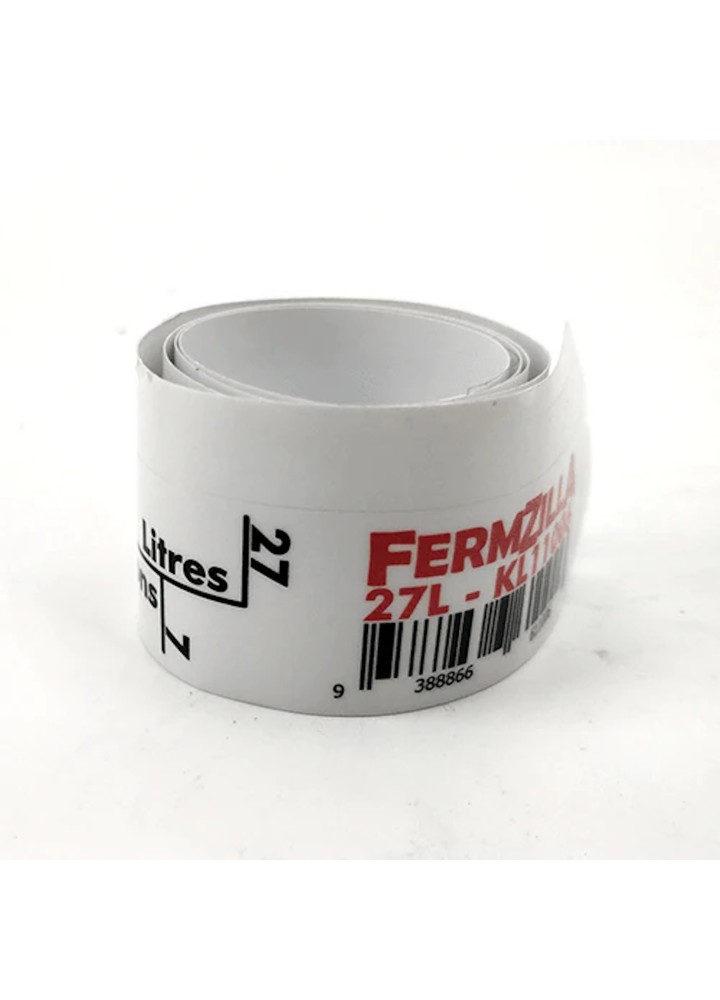 FermZilla 27L - Graduation Sticker 27L-KegLand- FermZilla