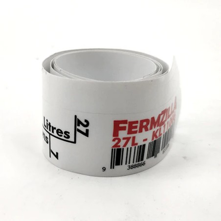 FermZilla 27L - Graduation Sticker 27L-KegLand- FermZilla