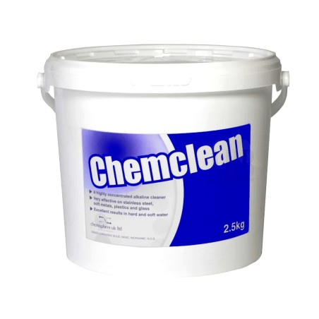 Chemclean 2.5kg - Alkaline Cleaning Powder (PBW Alternative)-Chemisphere UK- Cleaning / Sanitising