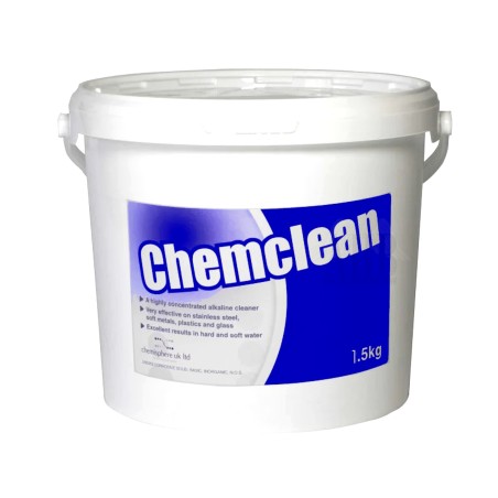 Chemclean 1.5kg - Alkaline Cleaning Powder (PBW Alternative)-Chemisphere UK- Cleaning / Sanitising