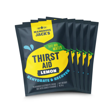 Mangrove Jack's Thirst Aid - Lemon Flavour 5pk-Mangrove Jack's- Other