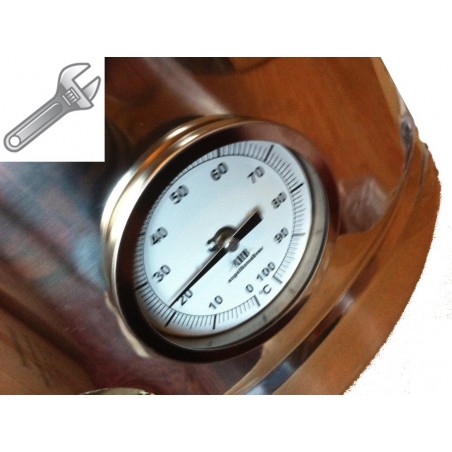 Thermos Pot contrebas montage du thermomètre