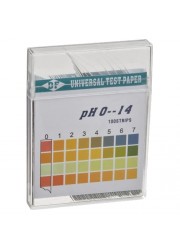 0-14 pH tiras de teste kit (100 cartões)
