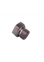 1/2" BSP Solid Hexagonal Plug Stainless Steel SS316-- Stainless Steel Fittings