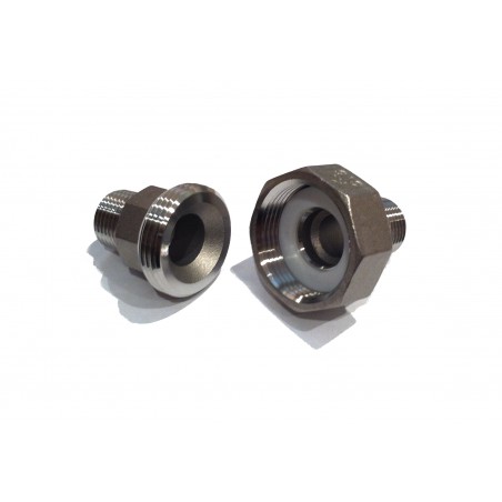 1/2" BSP Cone Seat Union Male x Male Stainless Steel SS316-- Cone Seat Union Fittings