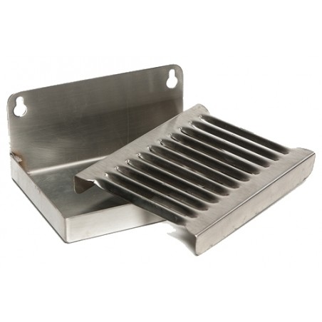 6" x 4" Stainless Steel Drip Tray