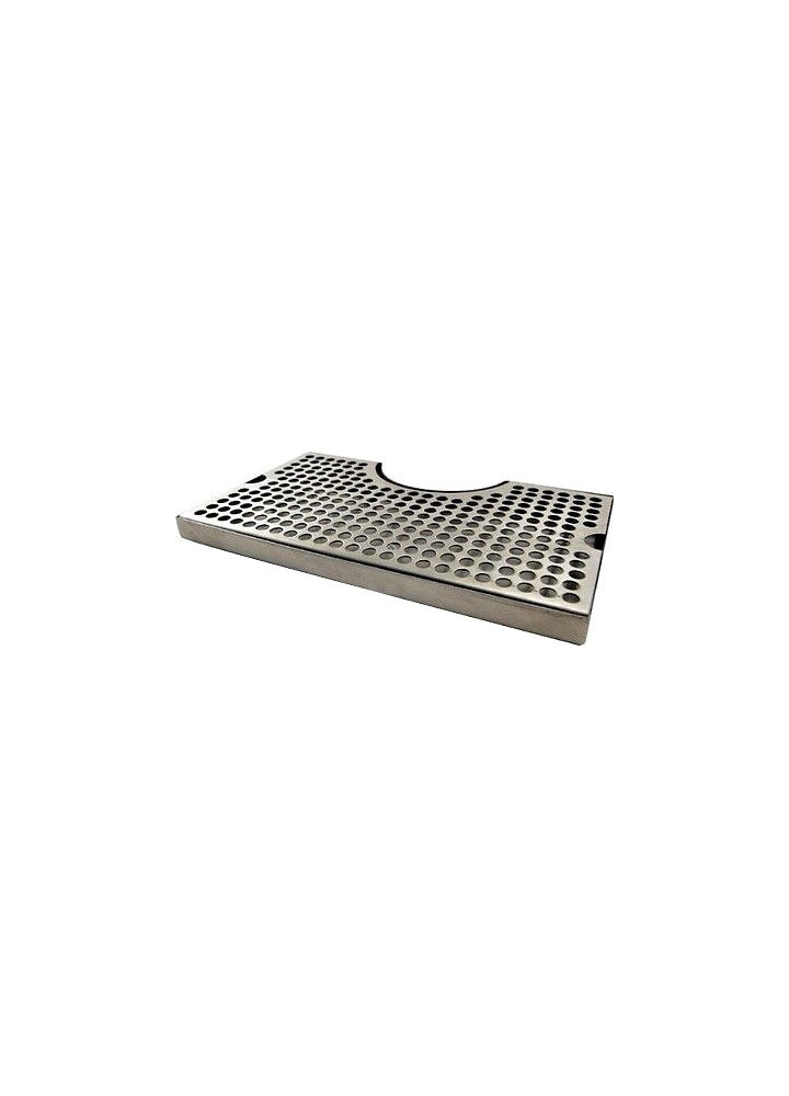30cm Stainless Steel Drip Tray with Cut Out-KegLand- Drip Trays