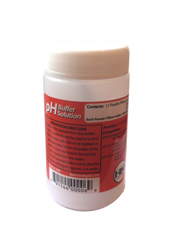Details about   12-Pack pH Meter Buffer Solution Powder for Precise pH Calibration of Your pH Te