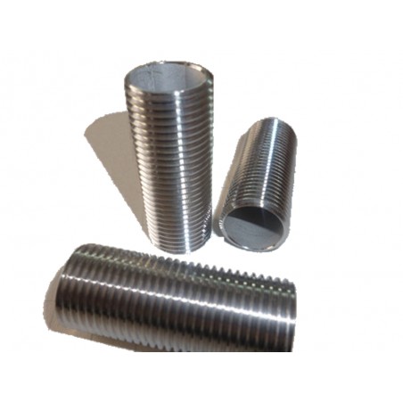 1/2" BSP Parallel Nipple 50mm Long Stainless Steel SS316-- Stainless Steel Fittings