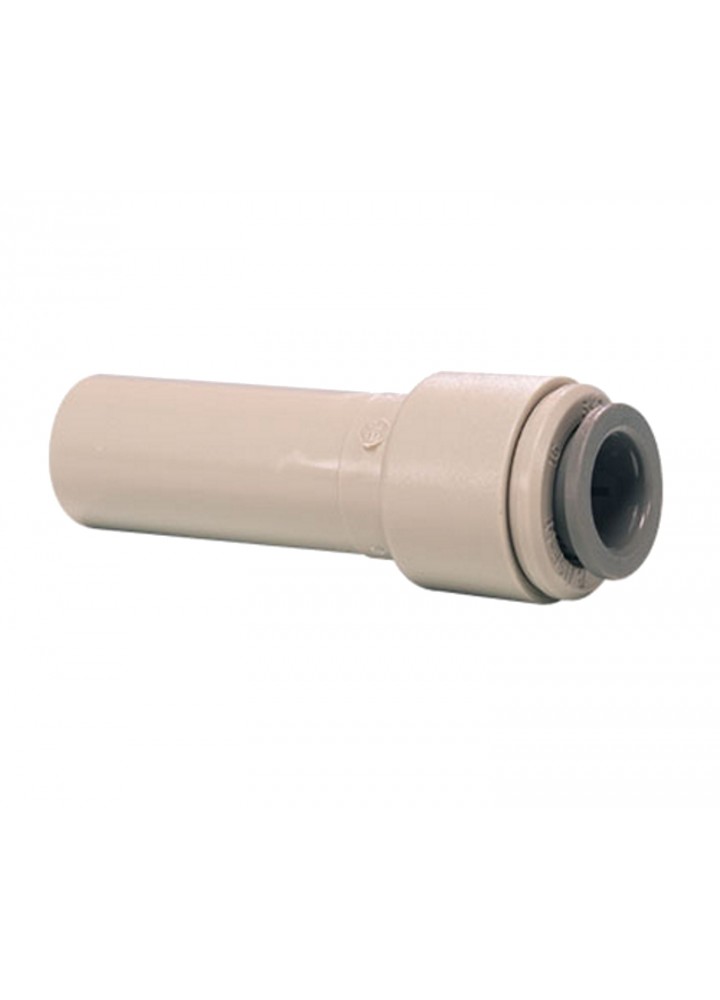 JG 3/8" Stem to 5/16" Tube Push Fit Straight Reducer-John Guest- John Guest Fittings