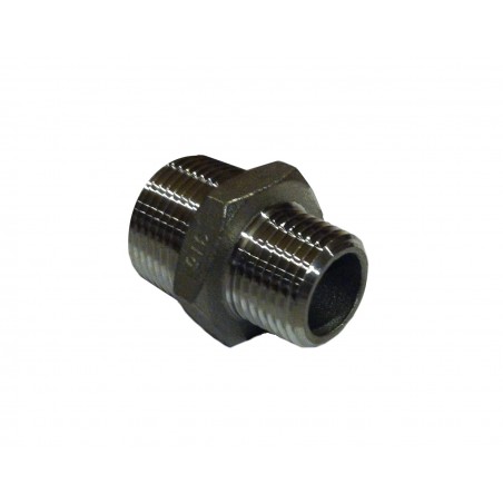 3/4" to 1/2" BSP Reducing Nipple Stainless Steel SS316-- Stainless Steel Fittings