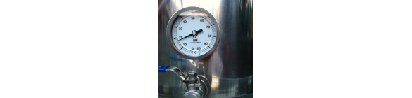Volta entrada termômetros discagem tronco Bi-metal para uso em vasos de cerveja